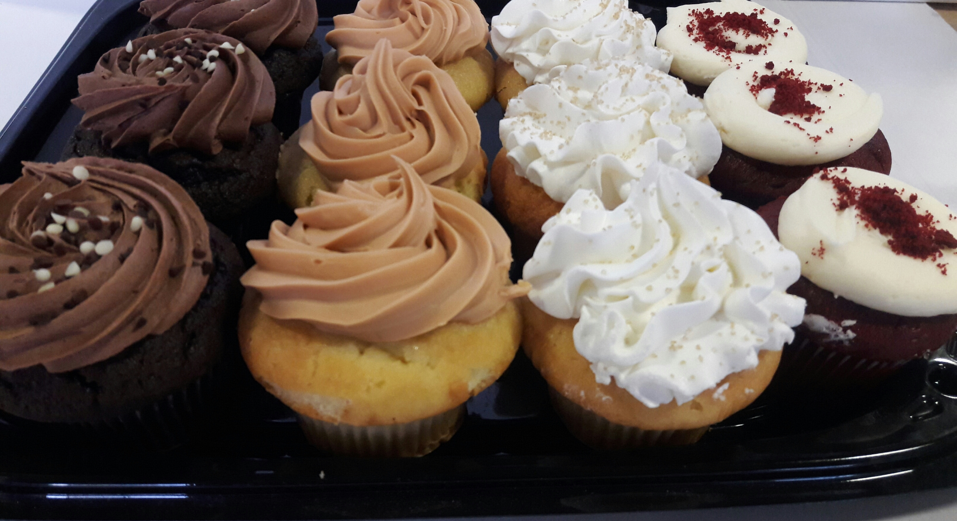 Tray of Cupcakes Tray of Cupcakes